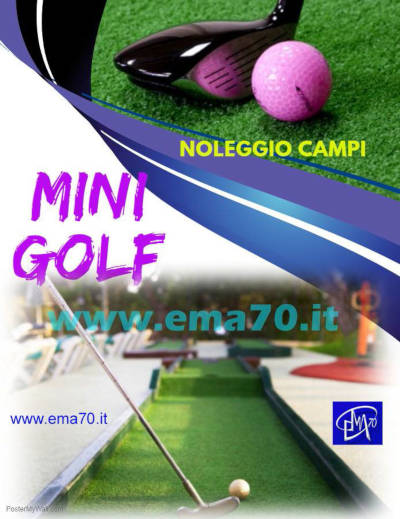 Noleggio campi da mini golf