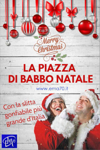 Locandina de La piazza di Babbo Natale
