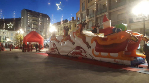 La grande slitta di Babbo Natale