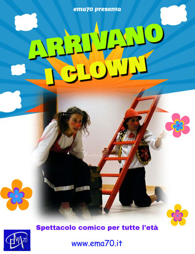 Locandina arrivano i clown