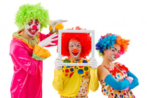 Pagliacci di carnevale