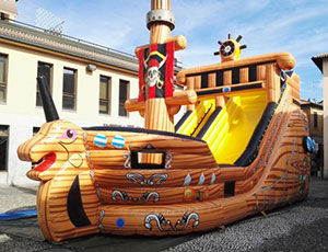 Il caleone di carnevale gonfiabile