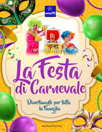 Locandina La festa di Carnevale