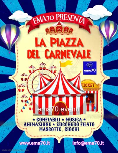 La piazza del carnevale