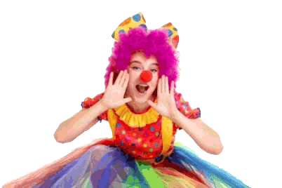 Ragazza clown